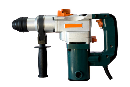 Perforating Machune Perforating Machine On A White Background With Clipping Path Stock ...