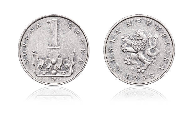 istock Coin 1 crown. Czech Republic 510965072