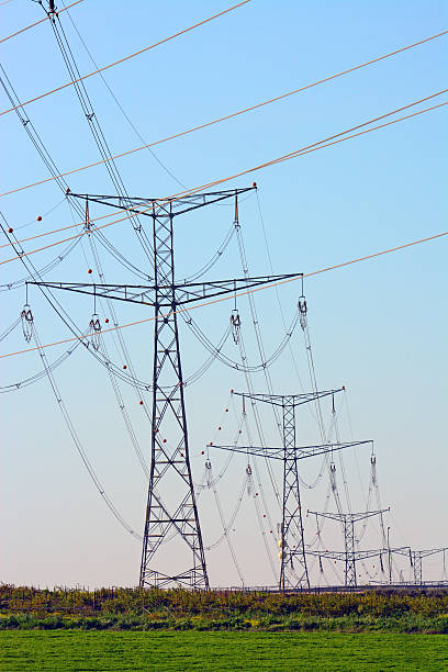 istock High voltage electricity pylon line 510965586