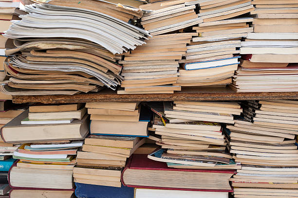 istock Old antique used books over 510965688