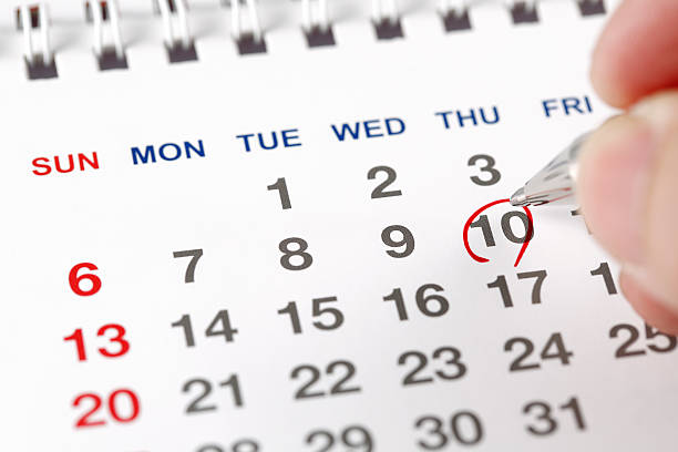 istock Marked on the calendar 510967588