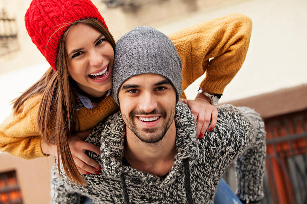 istock Young couple in the city 510968304
