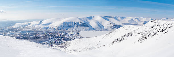 City in the northern mountains