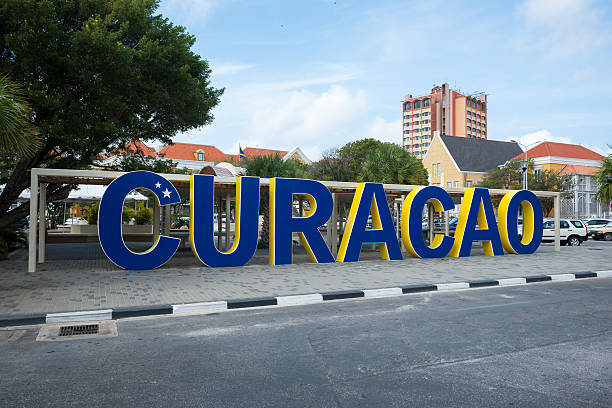 istock Curacao sign in Willemstad, Curacao 510969744
