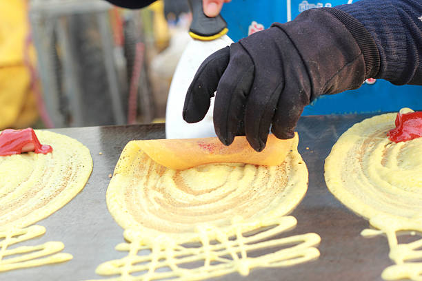 istock pancake snack in the market 510974043