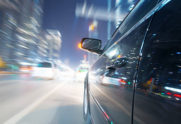 istock car on the road with motion blur background 510974569