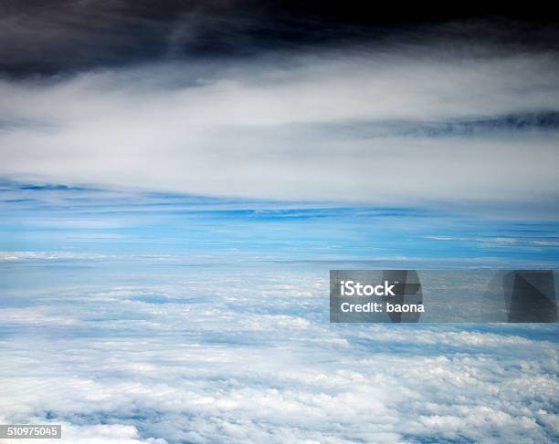 Above The Clouds Stock Photo - Download Image Now - Above, Aerial View, Airplane
