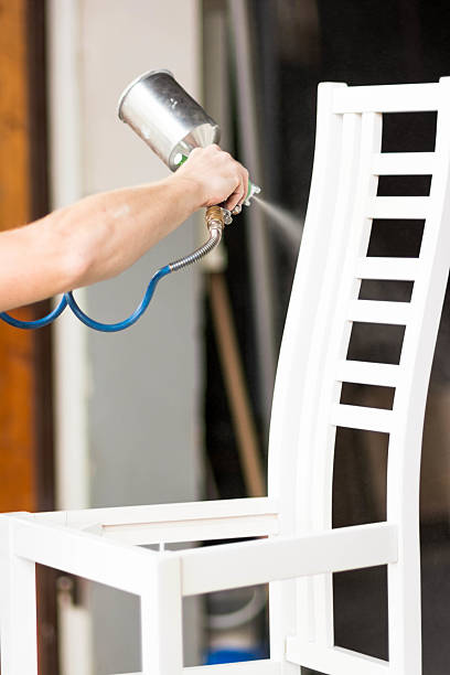 istock Painting chair on white color 510976009