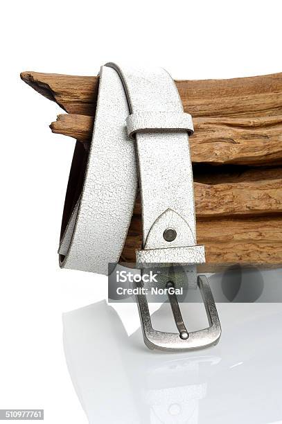 White Leather Belt Stock Photo - Download Image Now - Adult, Antique, Belt