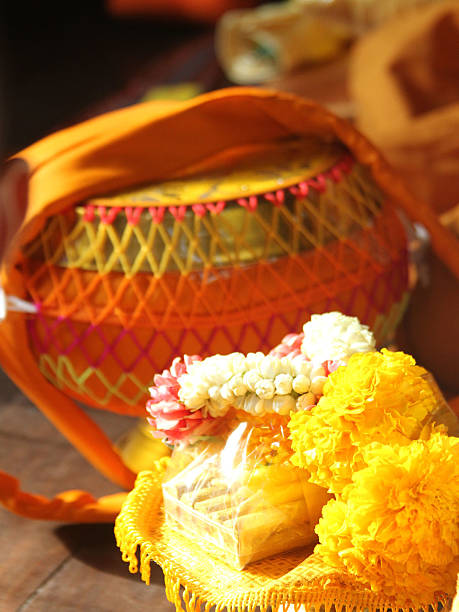 istock The flower in Thai Traditional 510980951