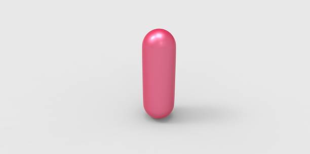 istock 3D pink medical pill isolated 510995697