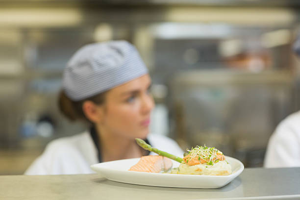 istock Salmon dinner on a plate 510995795