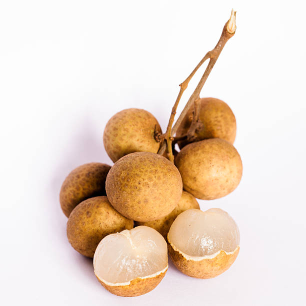 longan. fresh longan on the isolate background. longan. fresh longan on the isolate background. longan stock pictures, royalty-free photos & images