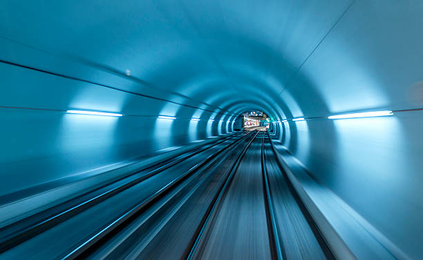 istock Real tunnel with high speed 510997977