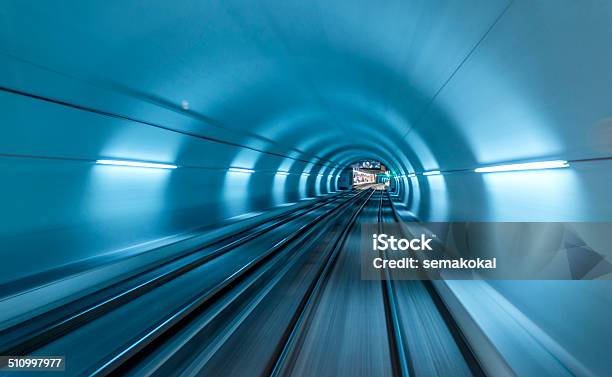Real Tunnel With High Speed Stock Photo - Download Image Now - Abstract, Architecture, Asia