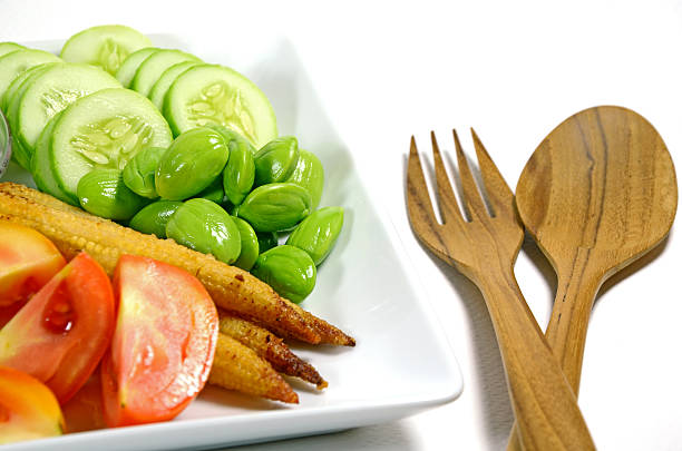 istock Mixed vegetable of Thai food menu served with Shrimp-paste sauce. 510998199