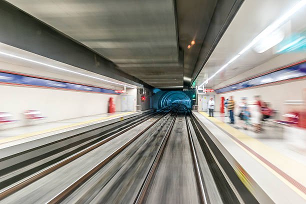 istock Real tunnel with high speed 510998375