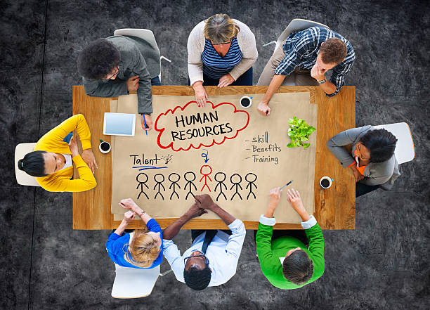 istock Group of People Discussing about Human Resources Concept 510999251