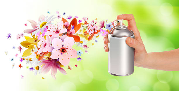 istock Flower-scented room sprays and flowers from inside - 2 511000033