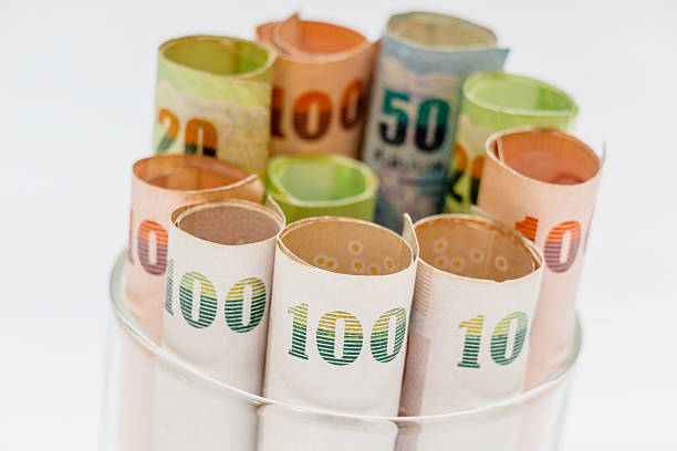thai money savings in glass