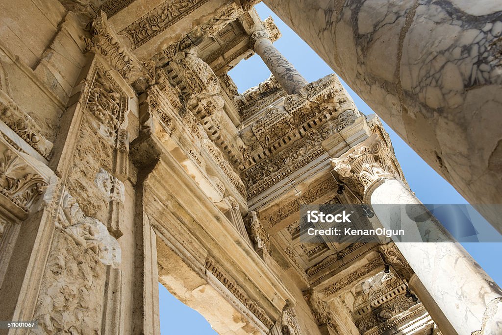Library Of Celsus at Ephesus The Library of Celsus at Ephesus, Turkey Library Stock Photo