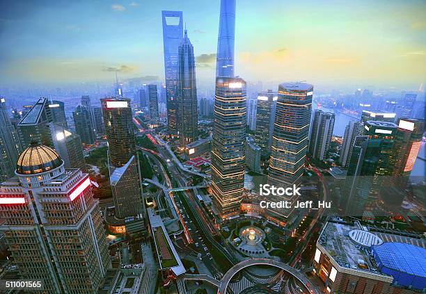 Shanghai Lujiazui Finance Stock Photo - Download Image Now - Apartment, Architecture, Asian and Indian Ethnicities