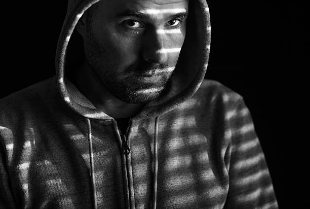istock Adult man dark portrait 511009514
