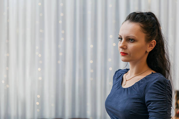 istock Serious woman portrait. Indoors 511011858