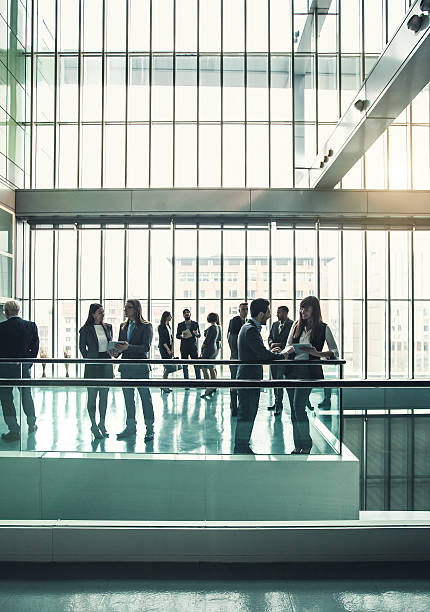 istock Business people in the office lobby 511012558