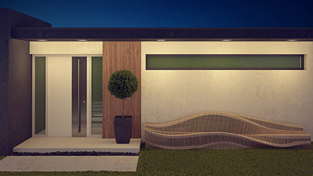 istock Residential Entrance in Evening Lights 511014684