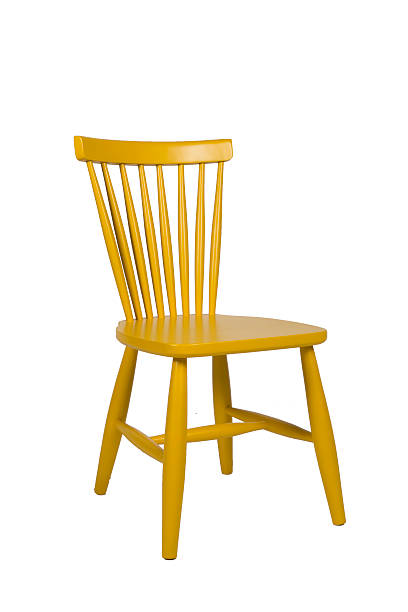 istock Yellow Wooden Chair 511017296
