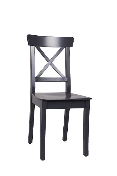 istock Dark Gray Wooden Chair 511017332