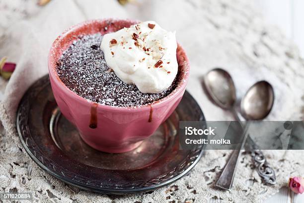 Mug Cake Stock Photo - Download Image Now - Baked, Bakery, Brown