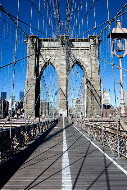 Puente de Brooklyn - foto de stock