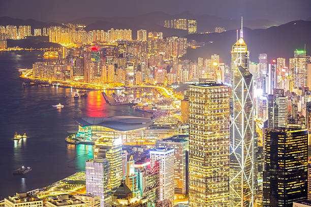 istock Hong Kong Skyline aerial 511027897