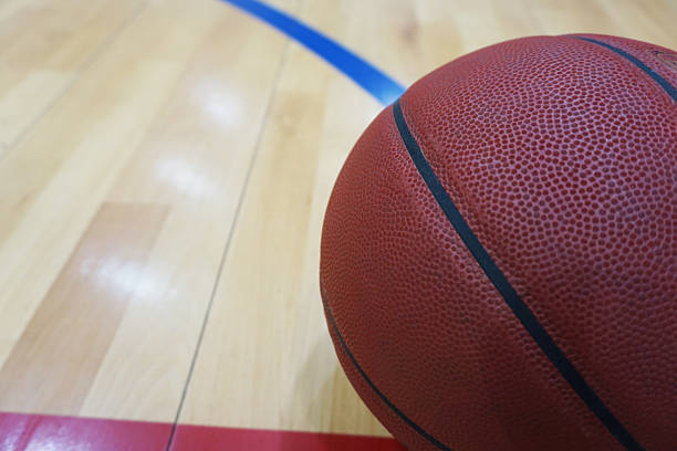 istock Indoor basketball court 511028771