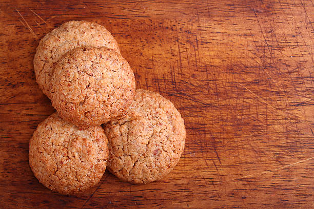 istock cookies on a dark background with almonds 511029332