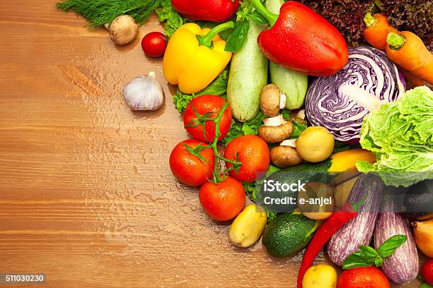 Mixed Vegetables Stock Photo - Download Image Now - Broccoli, Cabbage, Carrot