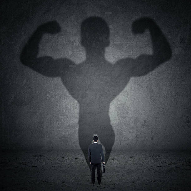 istock Businessman and strong shadow 5 511031191