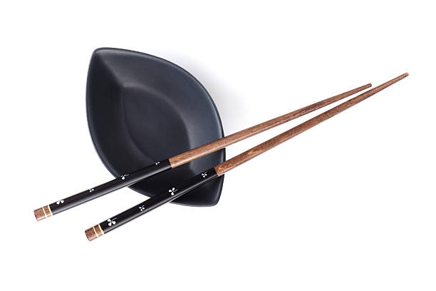 istock Sushi chopsticks and soy sauce bowl 511031317