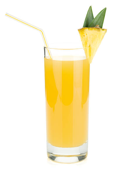 istock Pineapple juice in a glass 511031337