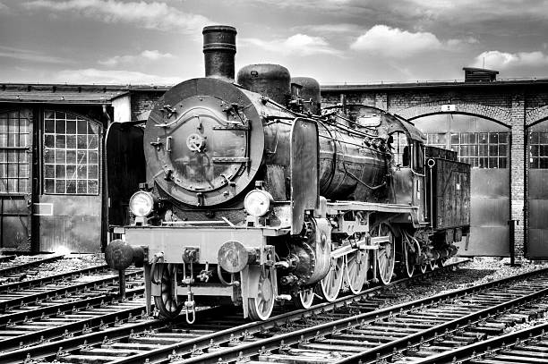 istock The old steam locomotive 511052036