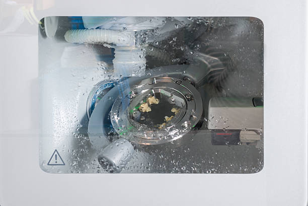 istock Hybrid ceramics: composite and ceramics into the milling machine 511054534