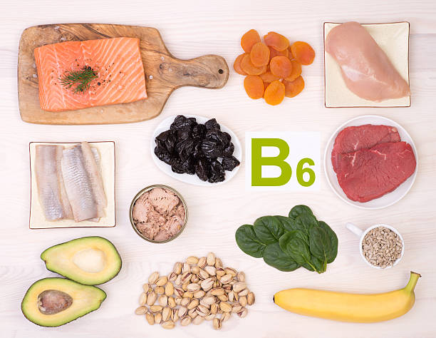 vitamina b6 con alimentos - pescado secado fotografías e imágenes de stock