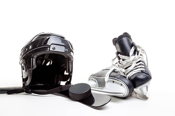 istock Ice Hockey Equipment Isolated on White Background 511059784