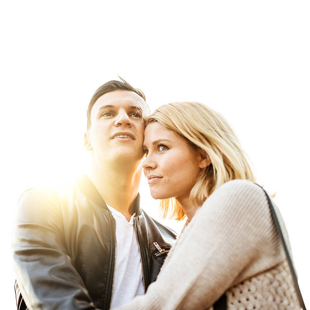 istock lovely couple isolated at dusk 511060808