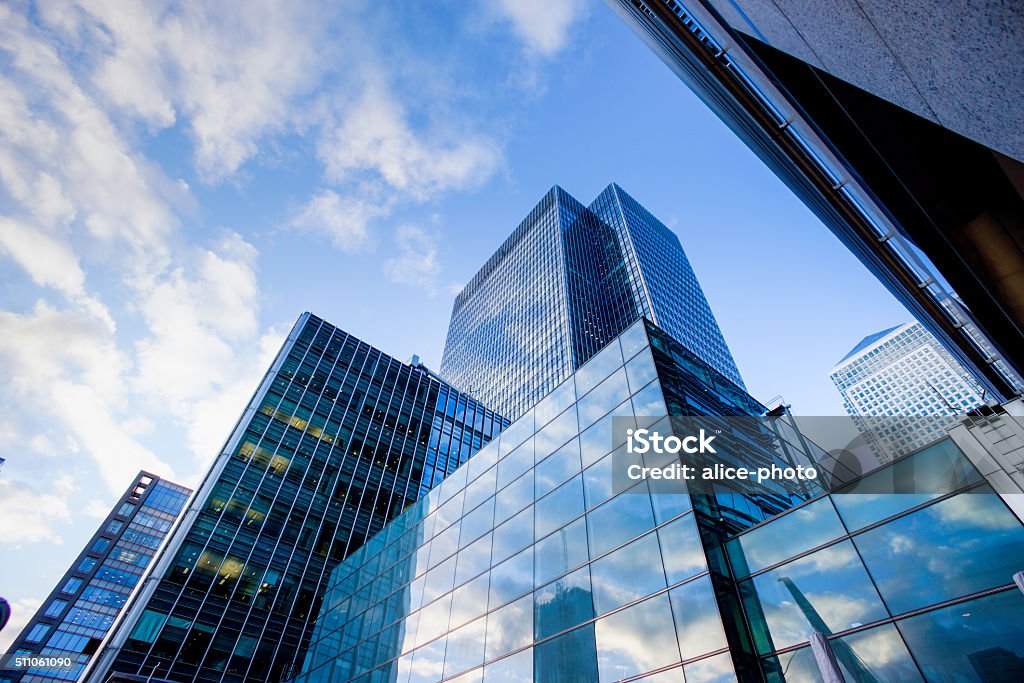 Business-Zentrale in London, England - Lizenzfrei Geschäftsleben Stock-Foto