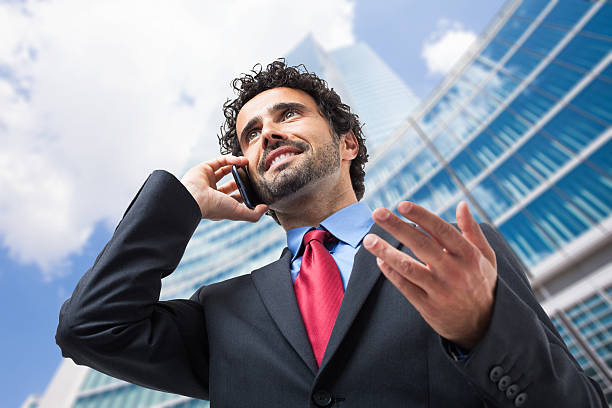 istock Professional businessman on the phone 511061097