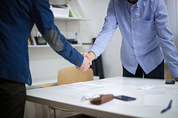 istock Business handshake in the office 511062188