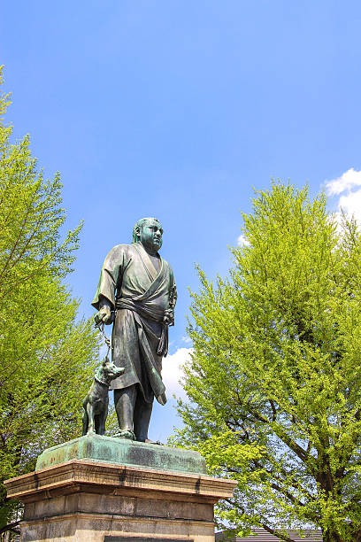 istock Bronze statue of Saigo Takamori 511063634